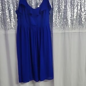 Torrid Vibrant Blue Dress